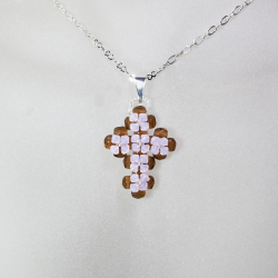 Pendant 45cm - Serina-Silver Chain - Pendant 45cm - Laiton argenté